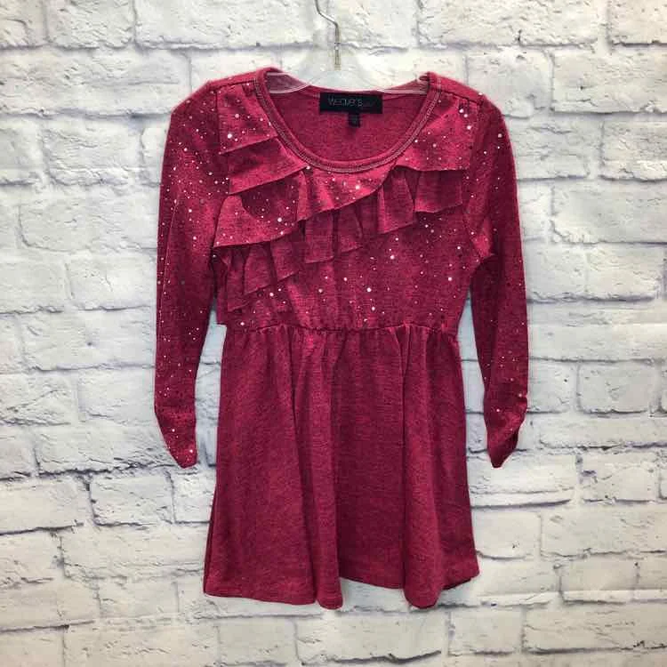 Crazy Deals Weavers Girl Pink Size 7 Girls Dress