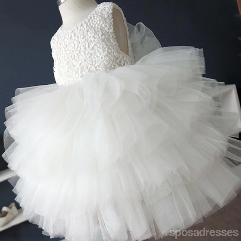 Deal Frenzy Off White Lace Top Tulle Flower Girl Dresses, Cute Tutu Dresses for Wedding, FG032 Deal Frenzy Off White Lace Top Tulle Flower Girl Dresses, Cute Tutu Dresses for Wedding, FG032