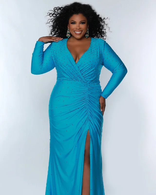 New Markdowns Power of Hue Formal Gown | Blue Attitude