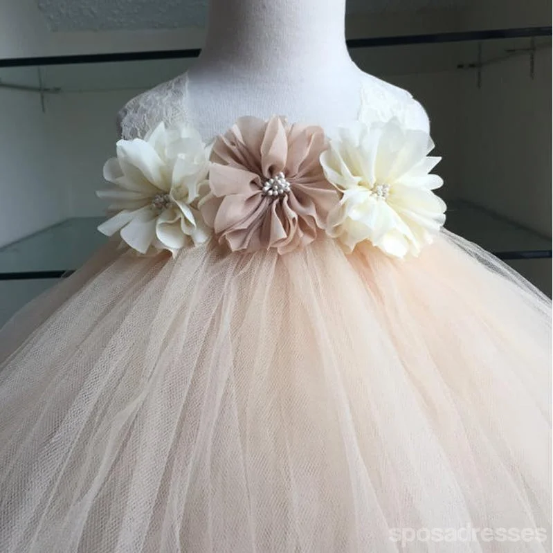 Year-End Sale Lace Strap Handmade Flower Pixie Tutu Dresses, Afford Flower Girl Dresses, FG041 Year-End Sale Lace Strap Handmade Flower Pixie Tutu Dresses, Afford Flower Girl Dresses, FG041