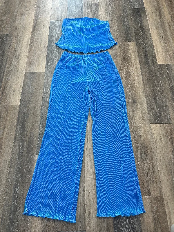 Factory Direct Sale Blue Pants Set 2pc Fashion Nova, Size 1x