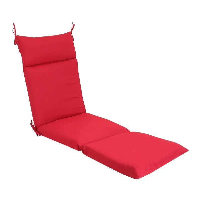YEAR-End Sale Chaise Cushion 21.5 x 72 x 4 - Red