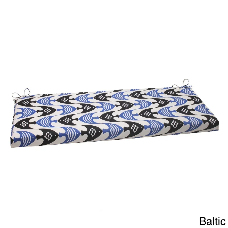 Early Access Pillow Perfect Outdoor Ocean Current Bench Cushion