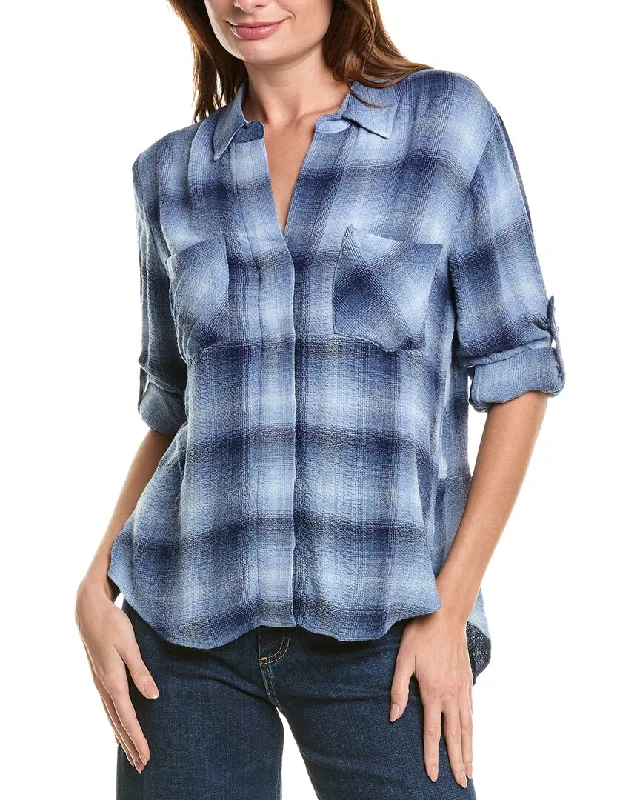 Special Savings Bella Dahl Split Back Button Down Shirt