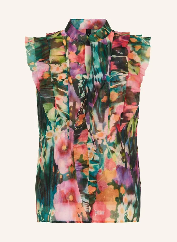 Huge Discounts Blouse With Frill In 558