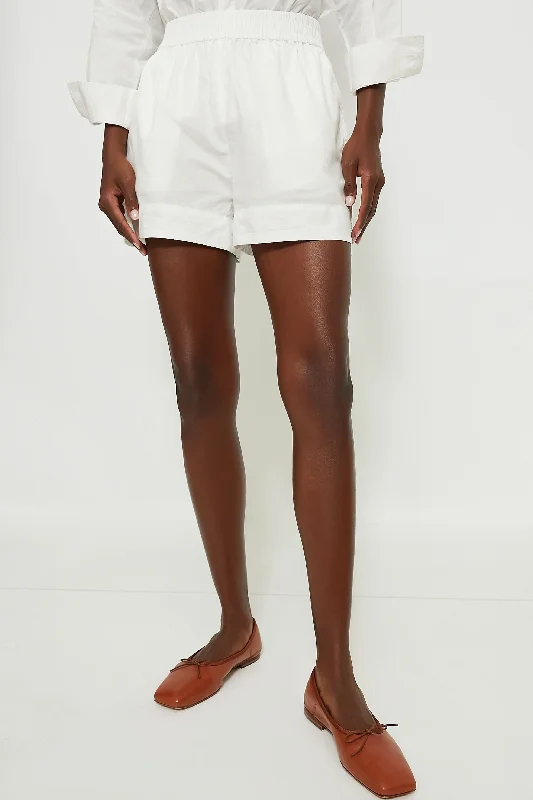 Limited Time White Chiara Classic Short